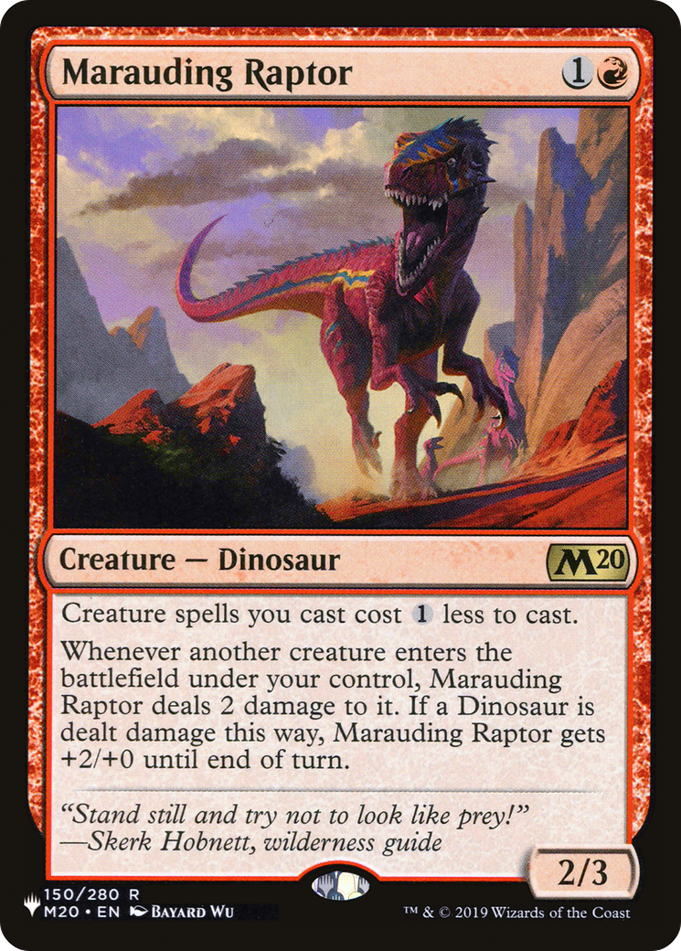 Marauding Raptor Card Image