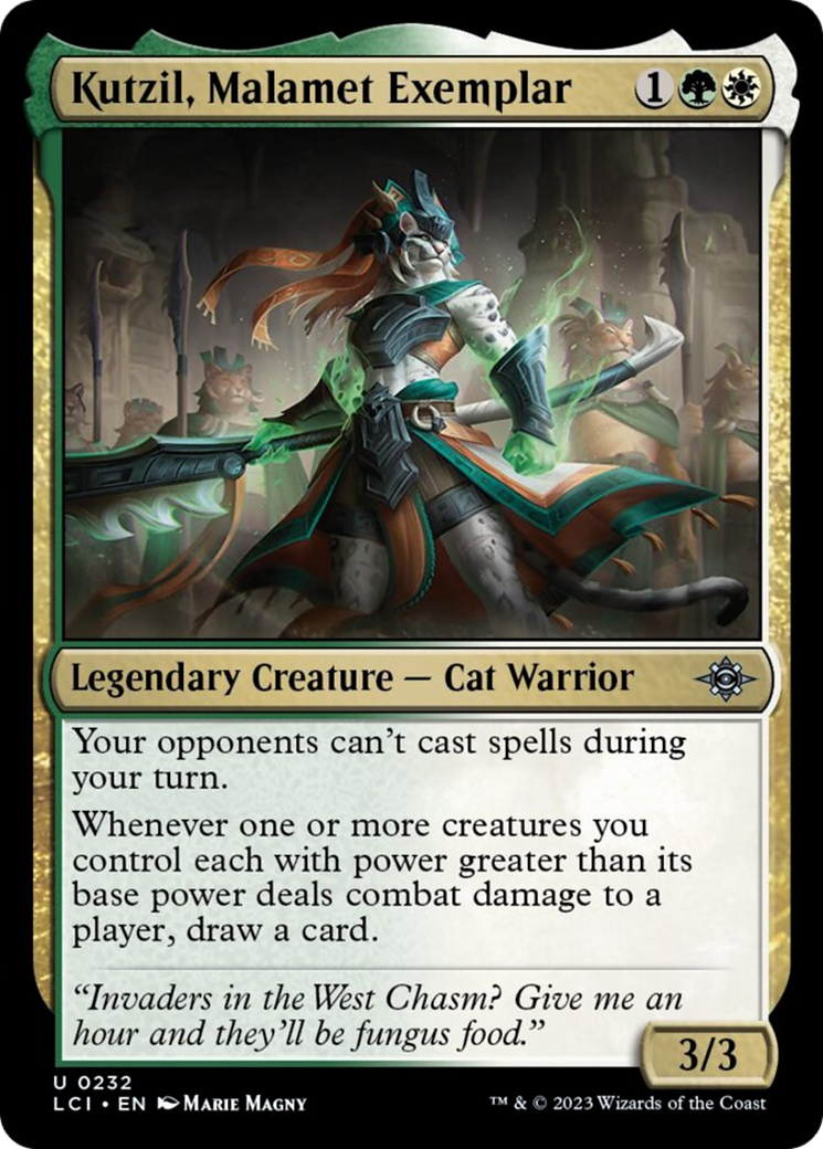 Kutzil, Malamet Exemplar Card Image