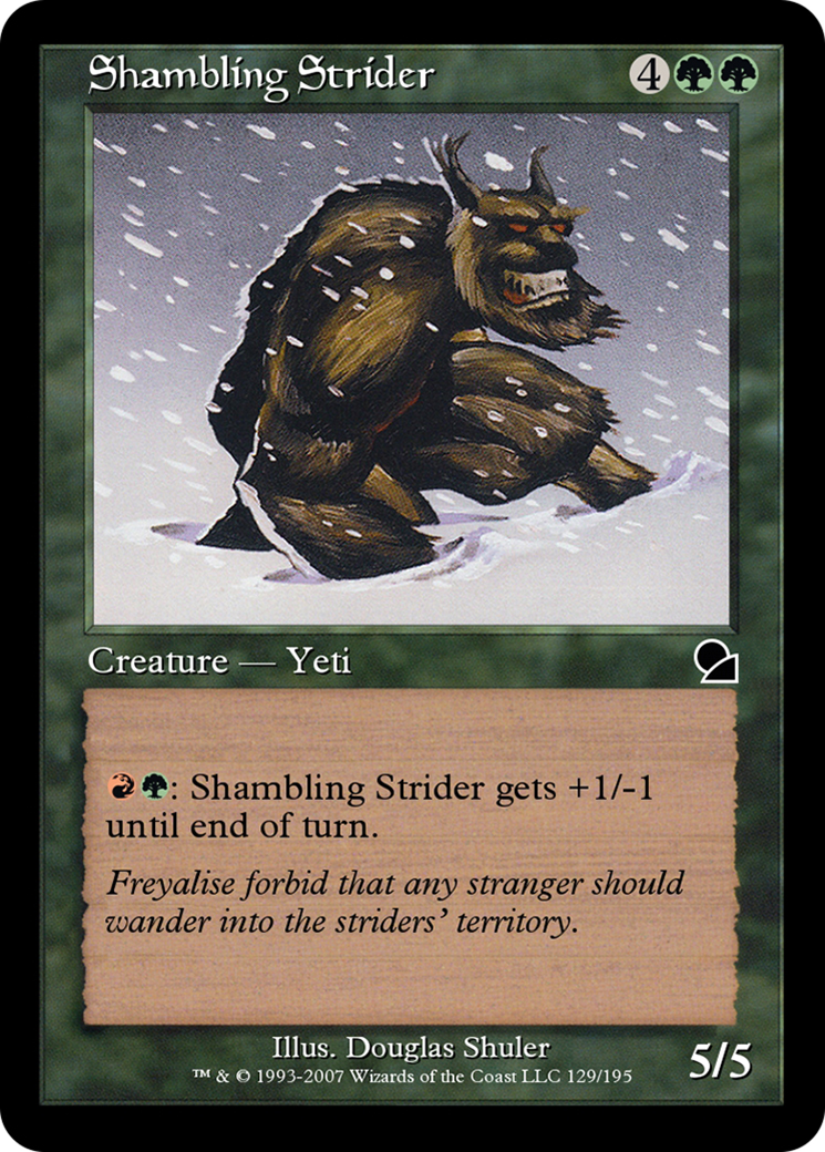 Shambling Strider Card Image