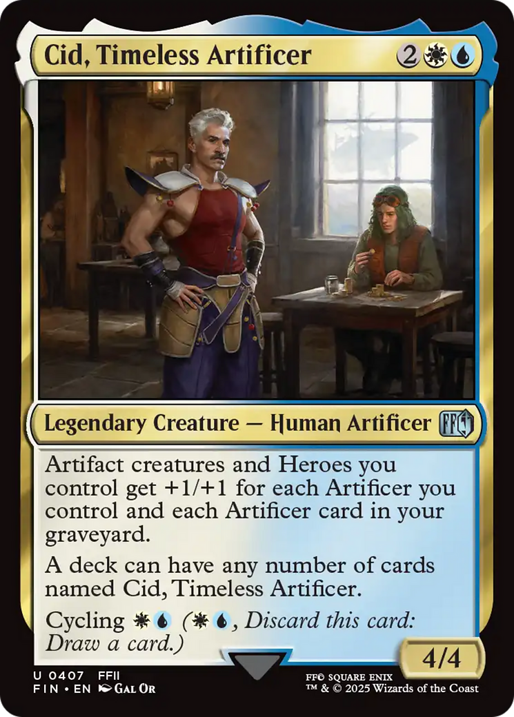 Cid, Timeless Artificer Card Image