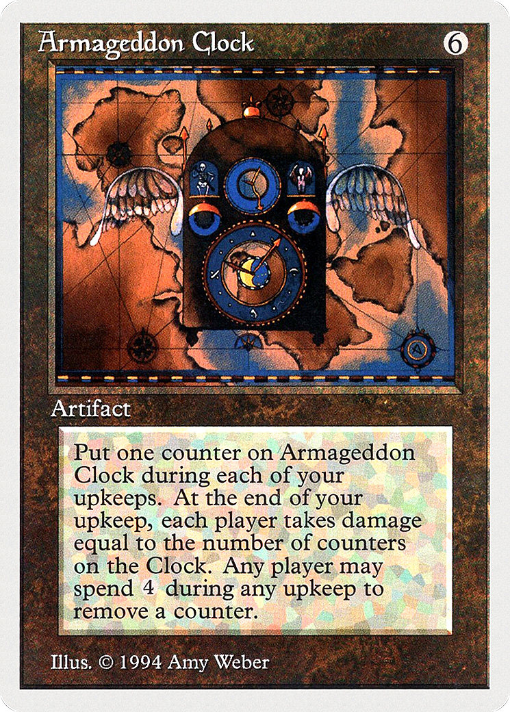 Armageddon Clock Card Image