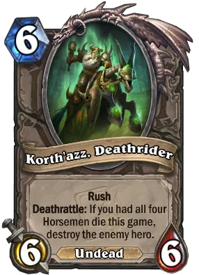 Korth'azz, Deathrider Card Image