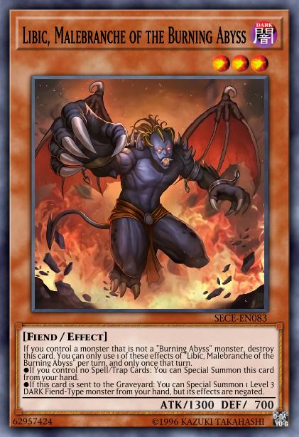 Libic, Malebranche of the Burning Abyss Card Image