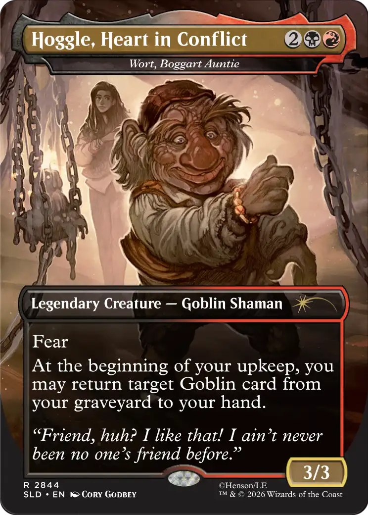 Wort, Boggart Auntie Card Image