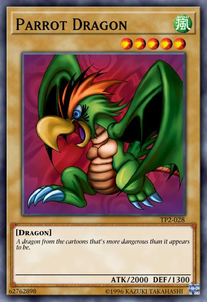 Parrot Dragon Card Image