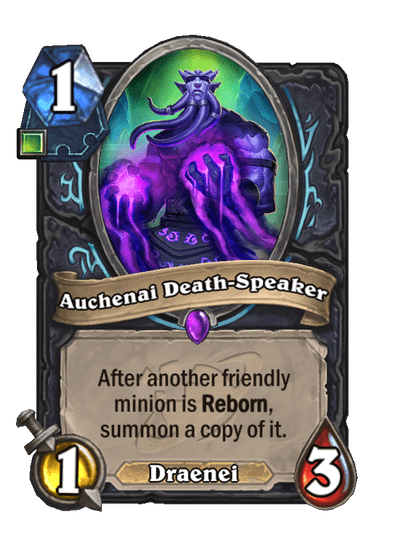 Auchenai Death-Speaker Card Image