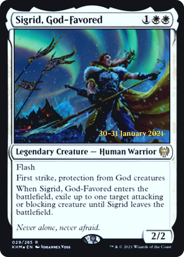 Sigrid, God-Favored Card Image