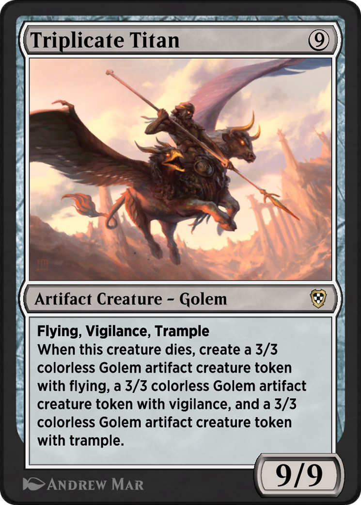 Triplicate Titan Card Image