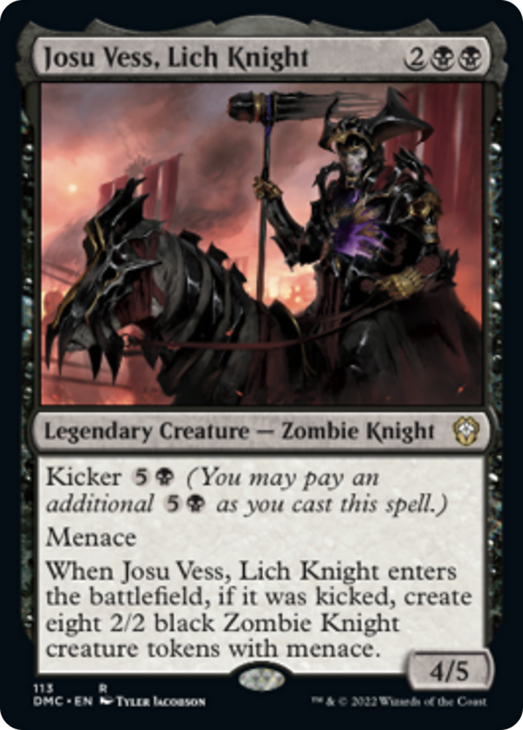 Josu Vess, Lich Knight Card Image