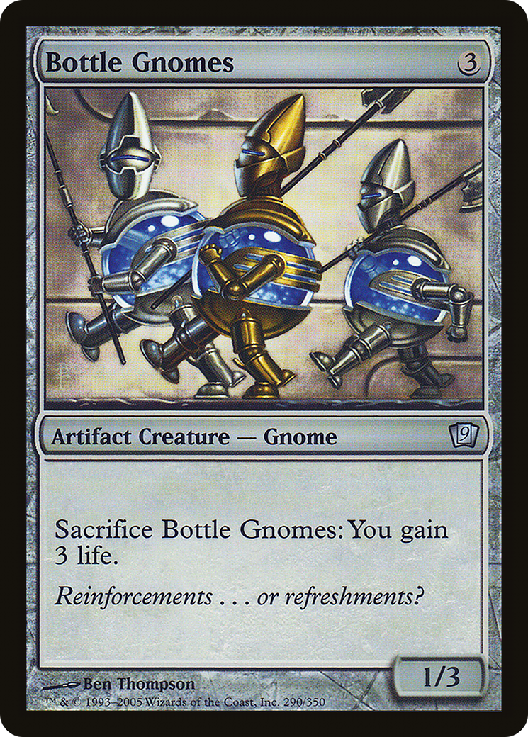 Bottle Gnomes Card Image