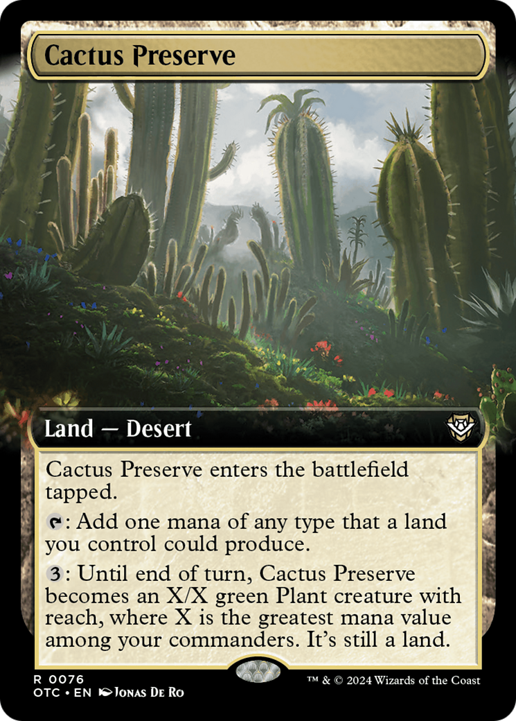 Cactus Preserve Card Image