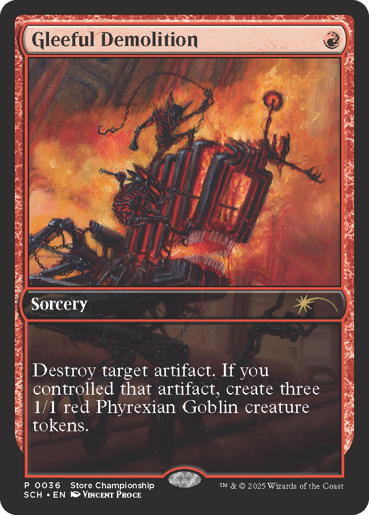 Gleeful Demolition Card Image