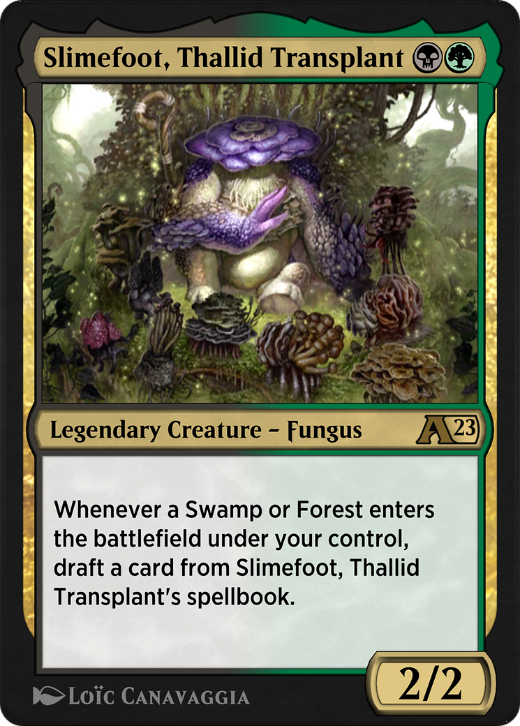 Slimefoot, Thallid Transplant Card Image