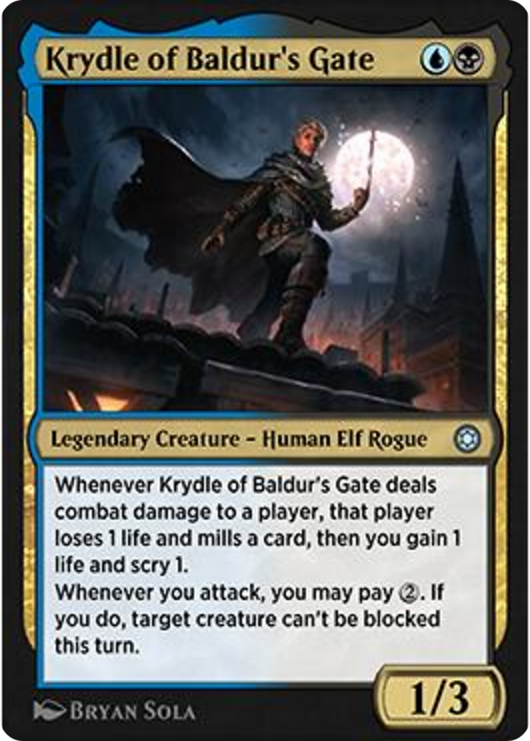 Krydle of Baldur's Gate Card Image