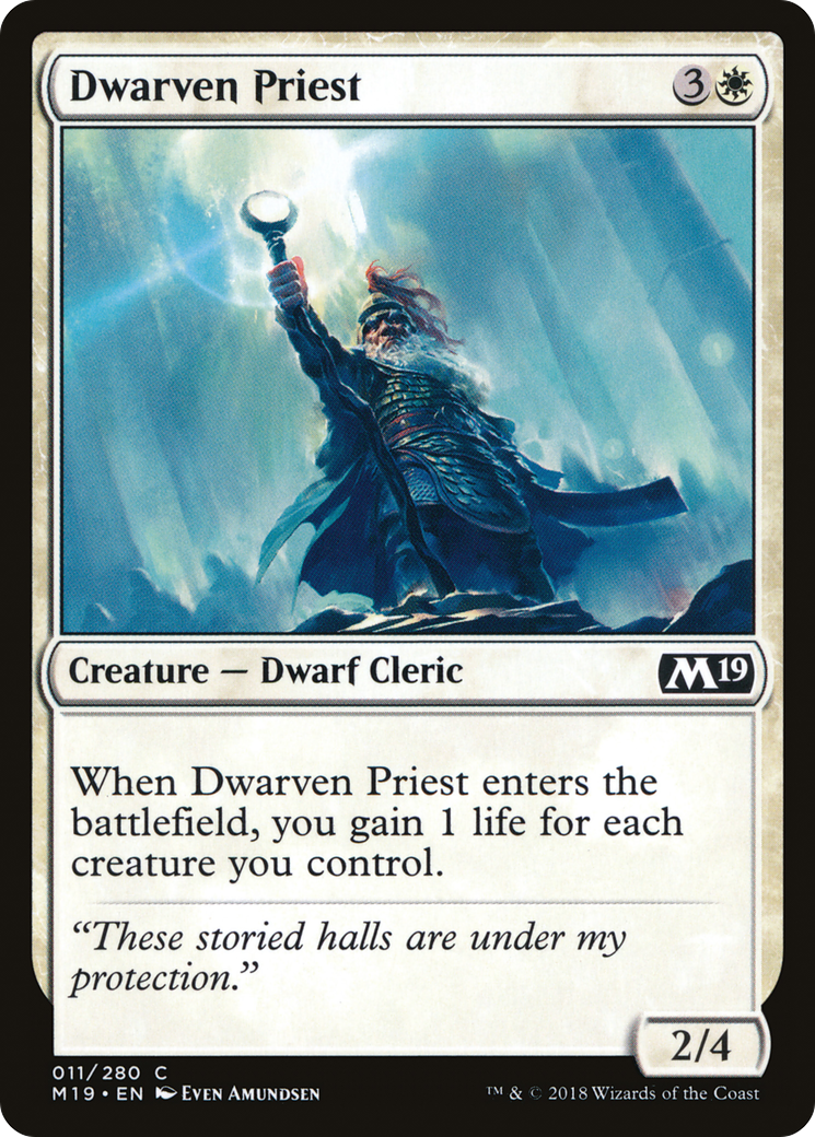 Dwarven Priest Card Image