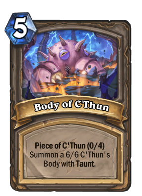Body of C'Thun Card Image