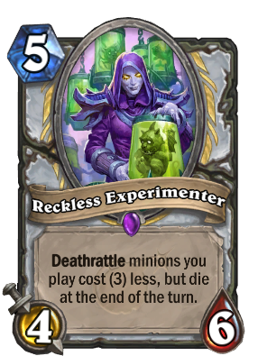 Reckless Experimenter Card Image