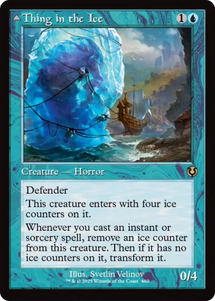 Thing in the Ice // Awoken Horror Card Image