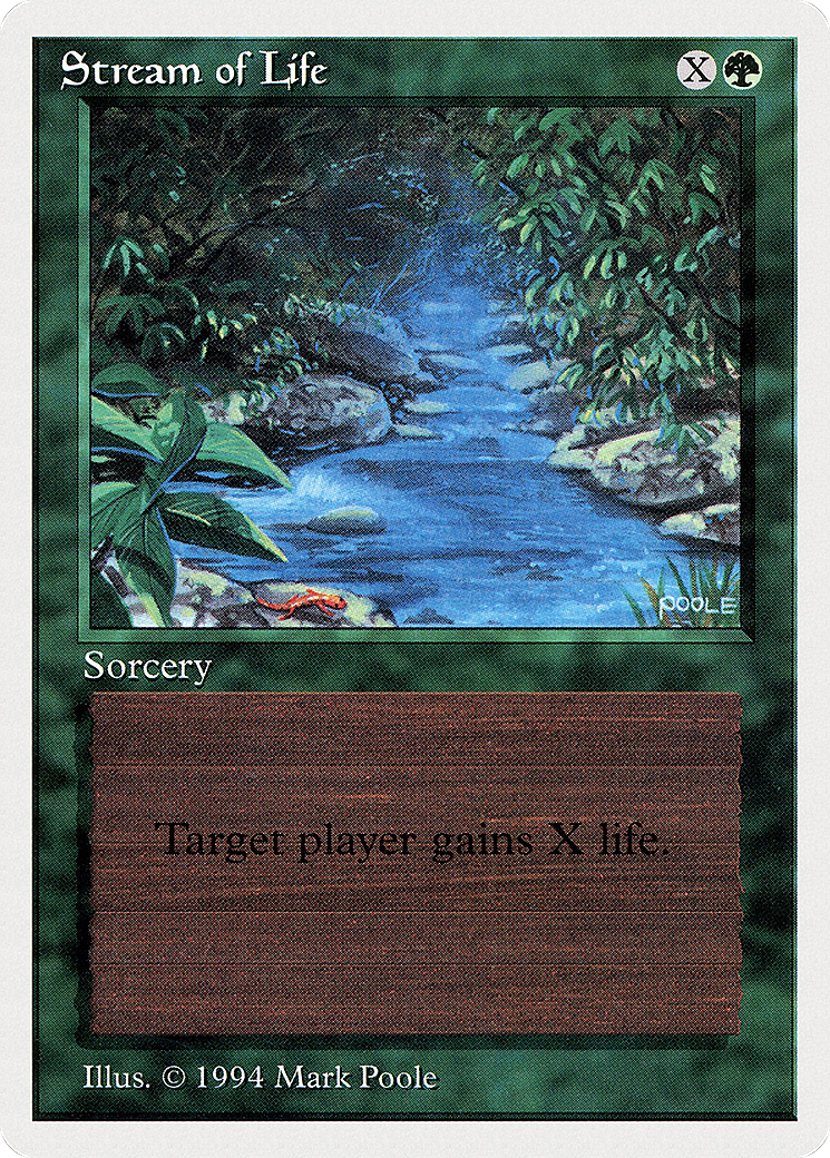 Stream of Life Card Image