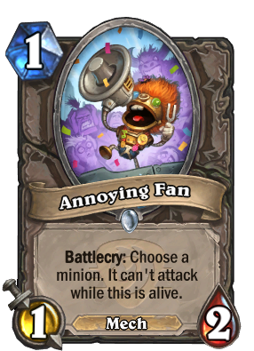 Annoying Fan Card Image