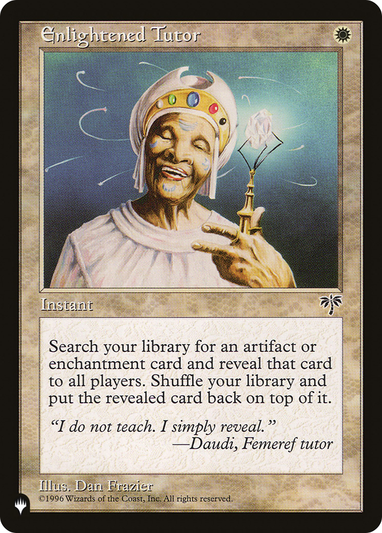 Enlightened Tutor Card Image