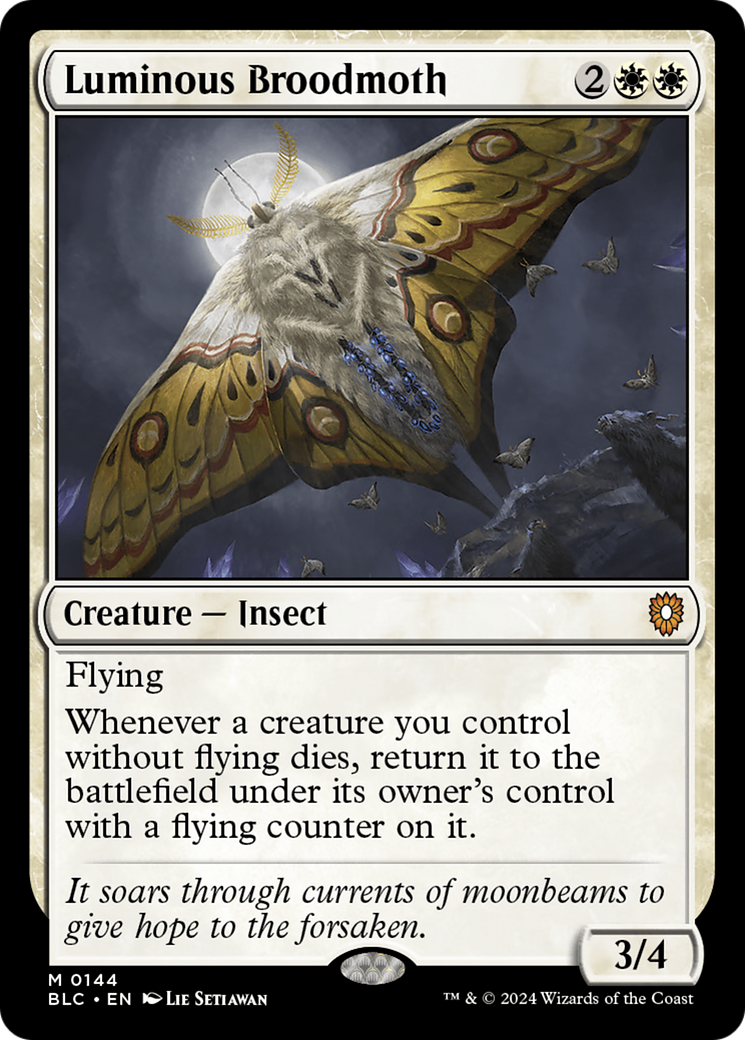 Luminous Broodmoth Card Image