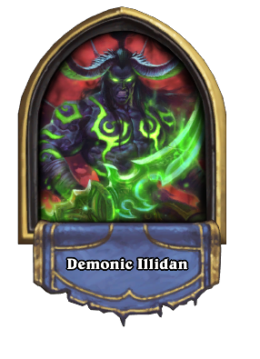 Demonic Illidan Card Image