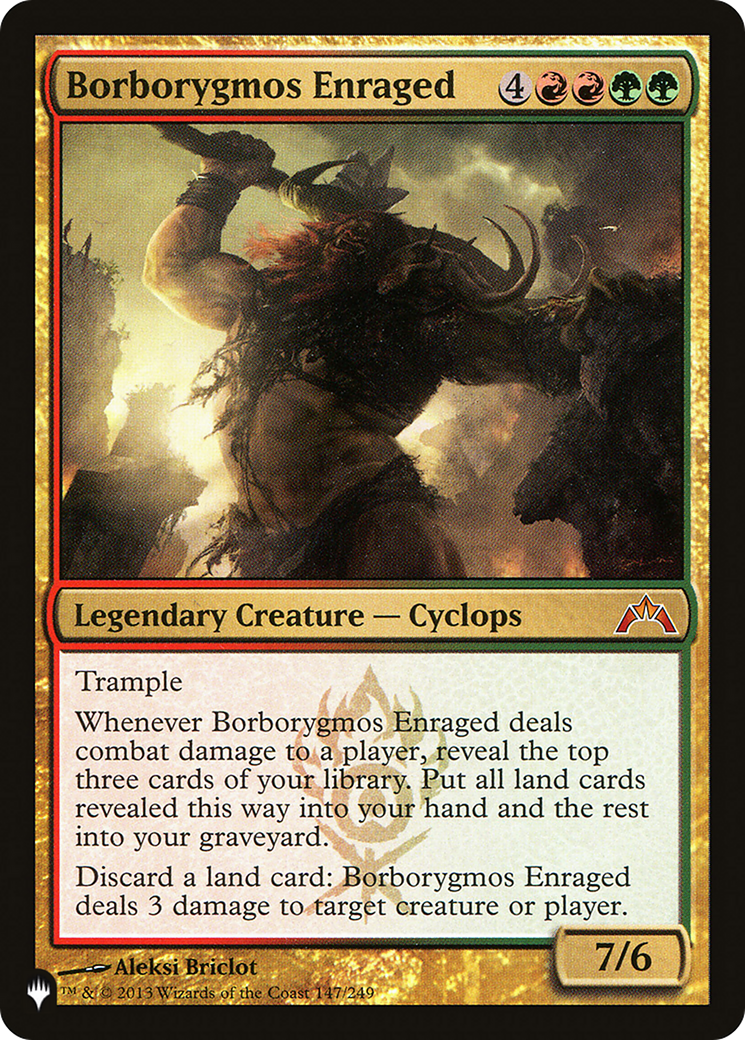 Borborygmos Enraged Card Image