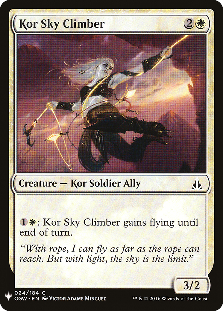 Kor Sky Climber Card Image