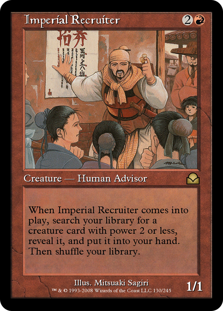 Imperial Recruiter Card Image