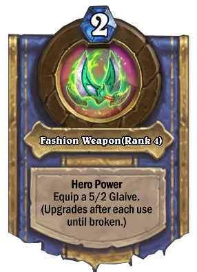 Fashion Weapon (Rank 4) Card Image