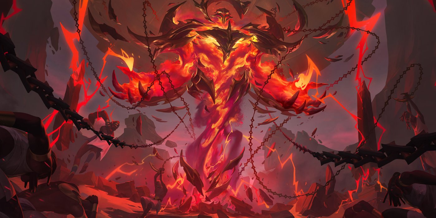 Bloodwoven Event Coming to Legends of Runeterra, New Corrupted Champion Skins - Patch 3.21.0 Preview