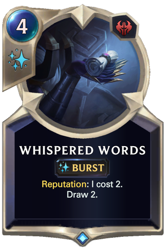 Whispered Words Card Image