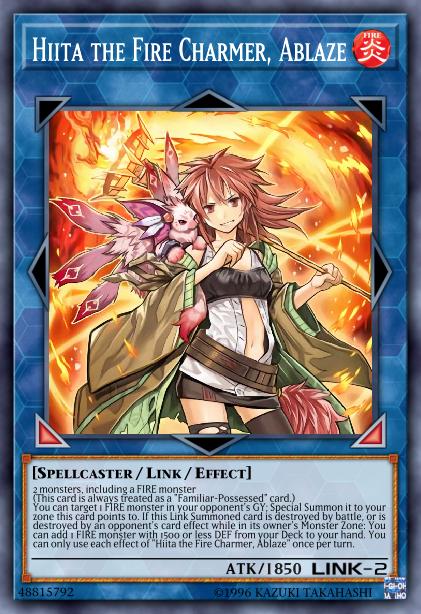 Hiita the Fire Charmer, Ablaze Card Image