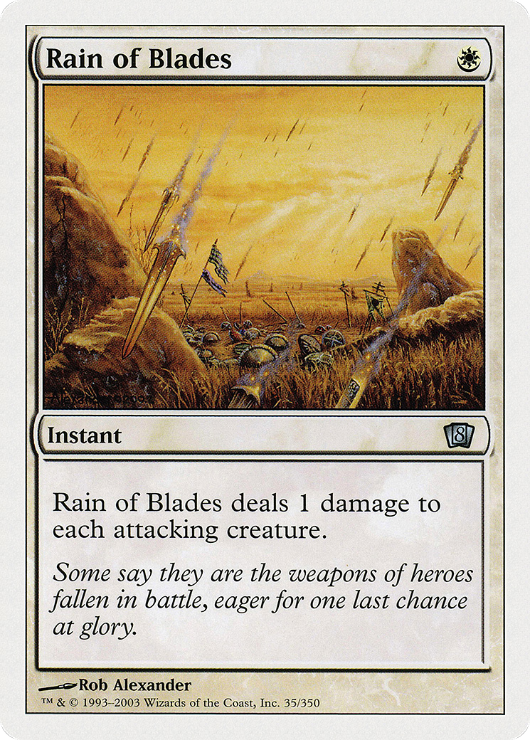 Rain of Blades Card Image