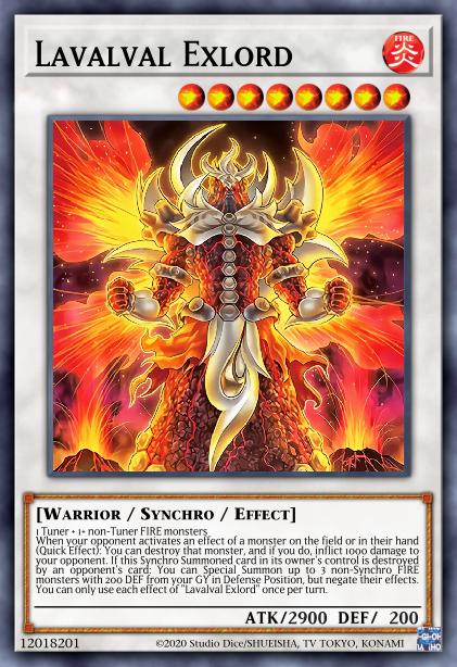 Lavalval Exlord Card Image