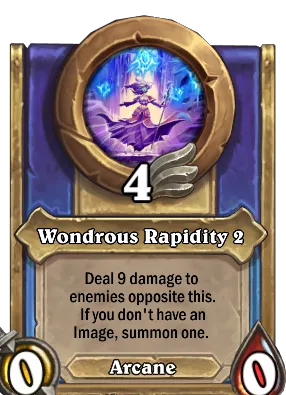 Wondrous Rapidity 2 Card Image