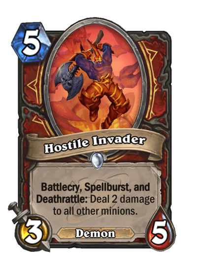 Hostile Invader Card Image