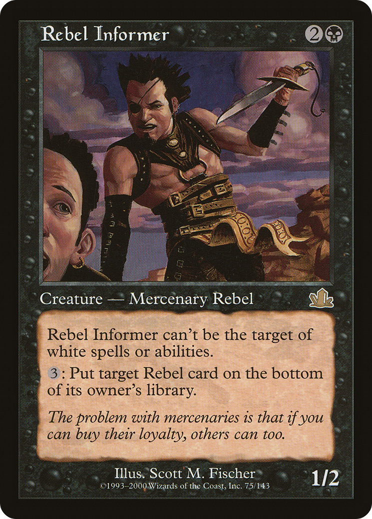 Rebel Informer Card Image