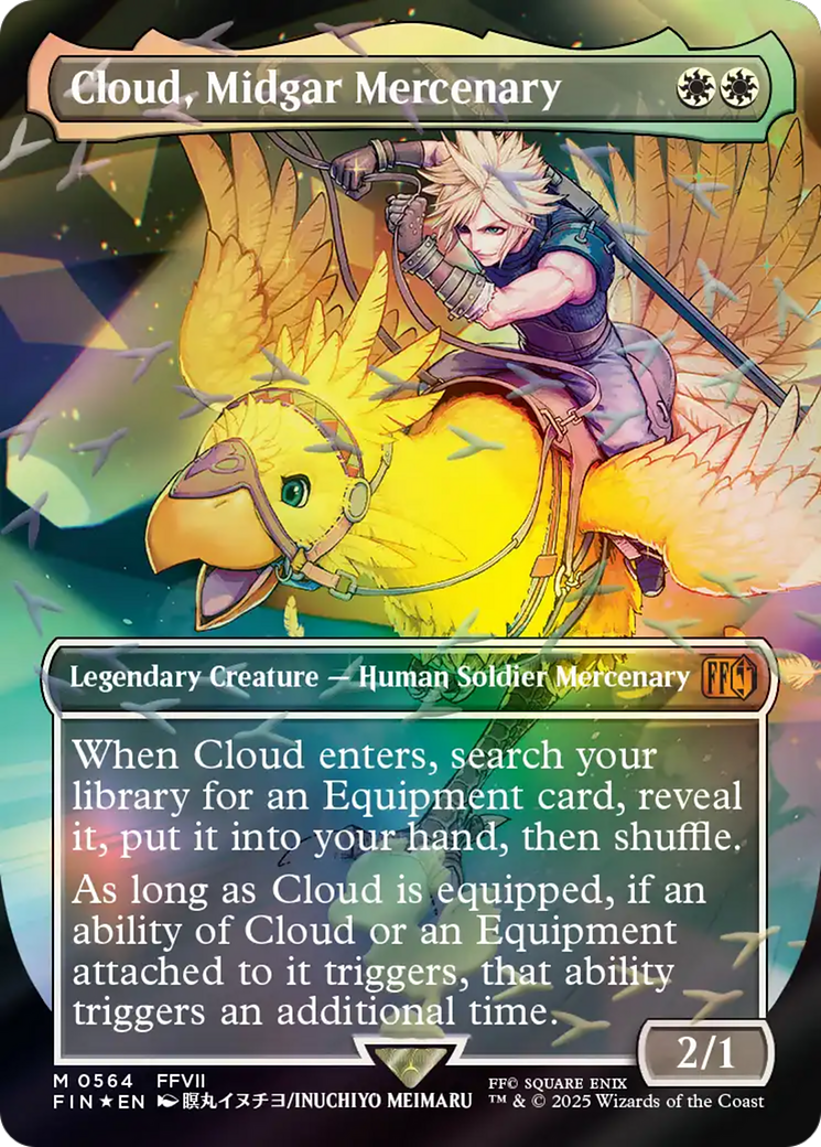 Cloud, Midgar Mercenary Card Image