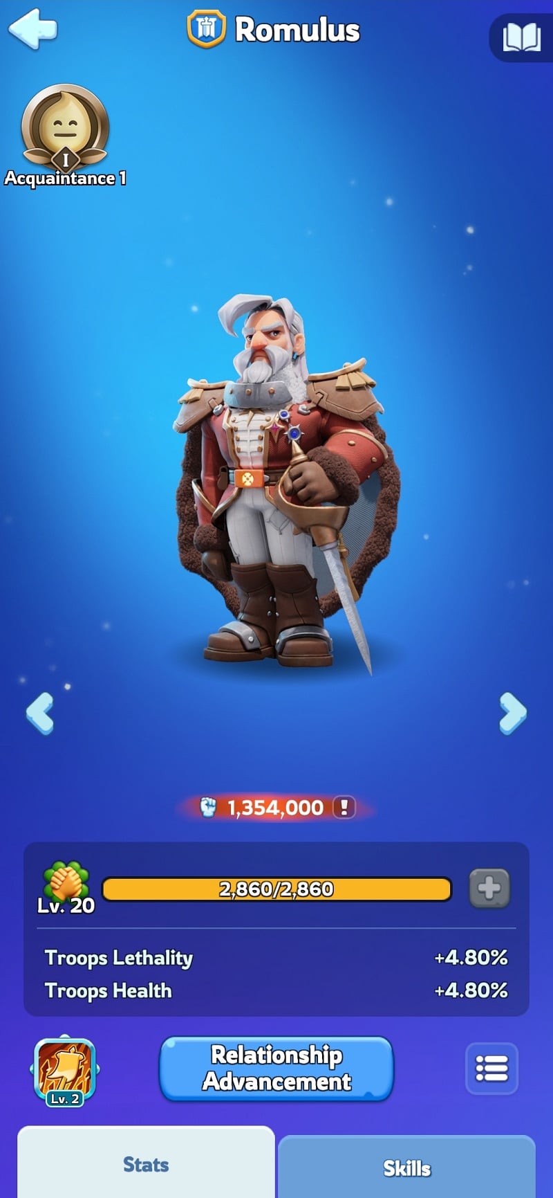 Whiteout Survival Experts - Romulus, Military Advisor