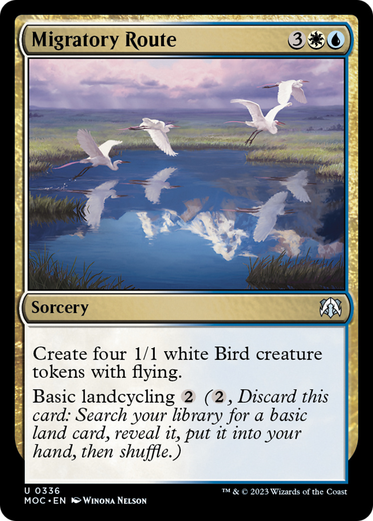 Migratory Route Card Image