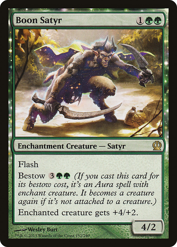 Boon Satyr Card Image