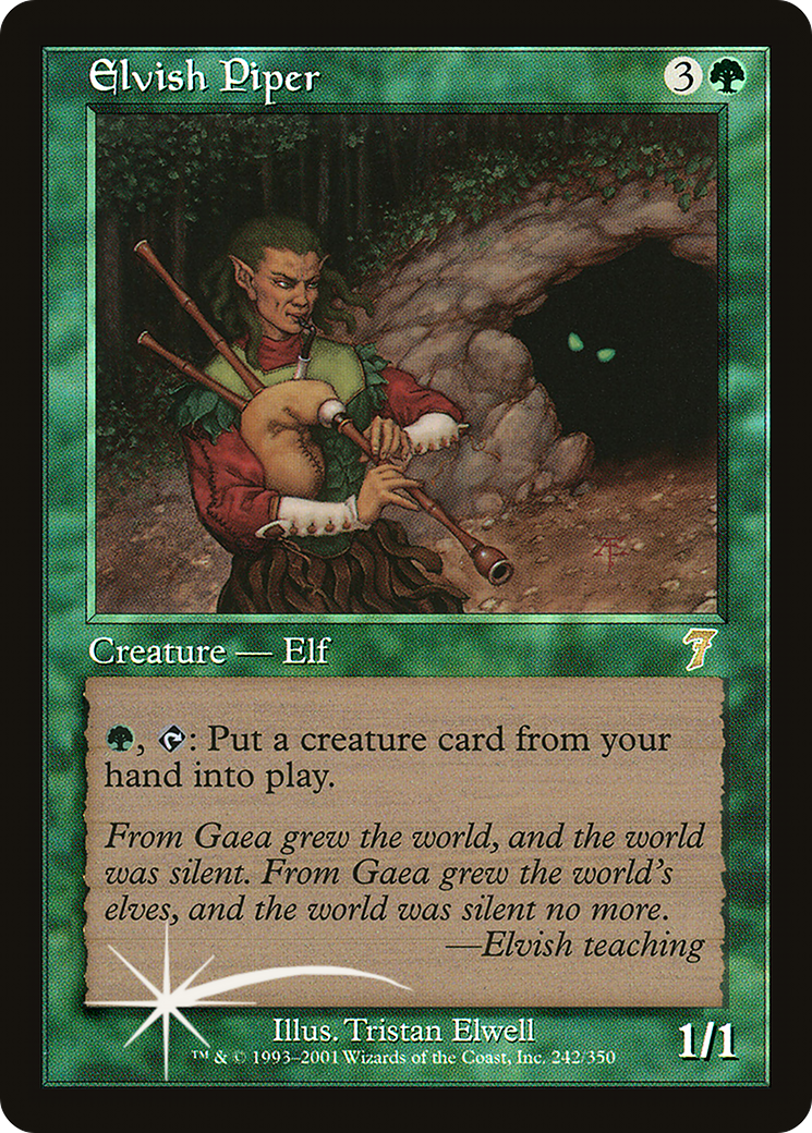 Elvish Piper Card Image