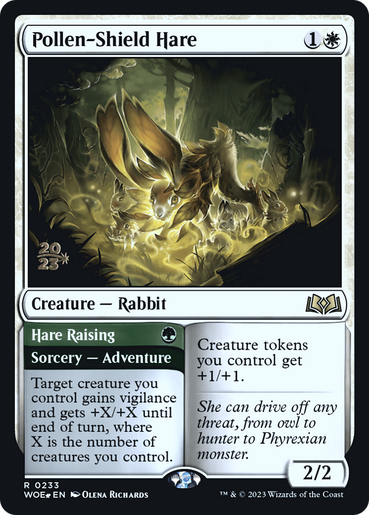 Pollen-Shield Hare // Hare Raising Card Image