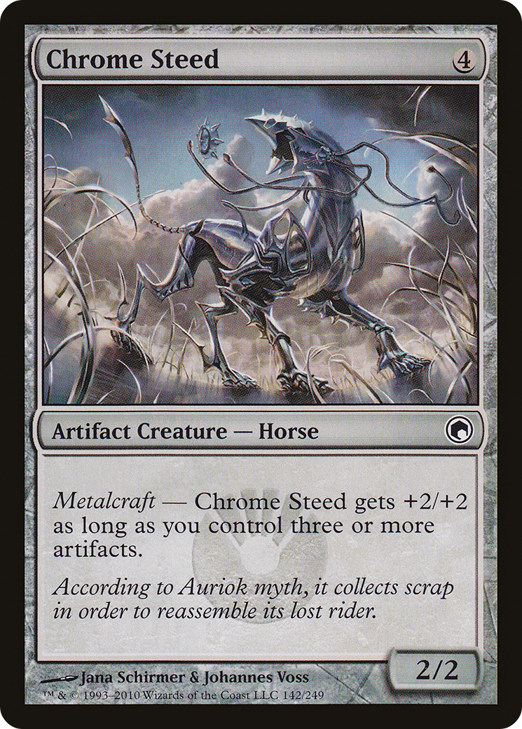 Chrome Steed Card Image