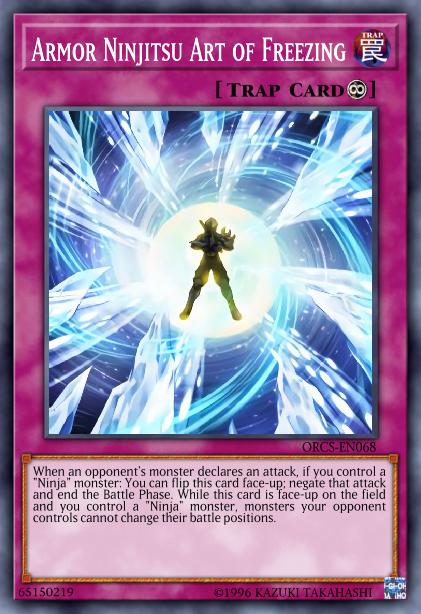 Armor Ninjitsu Art of Freezing Card Image