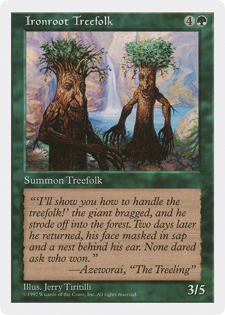 Ironroot Treefolk Card Image