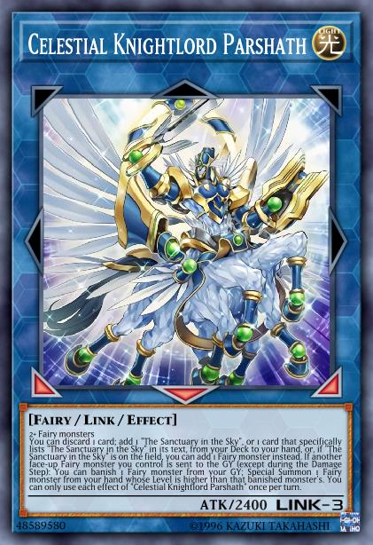 Celestial Knightlord Parshath Card Image