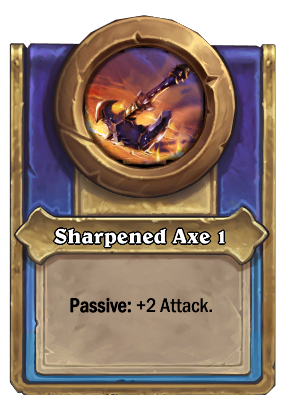 Sharpened Axe 1 Card Image